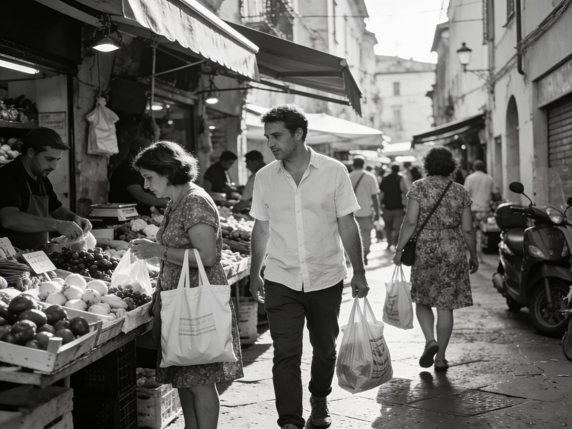 Content illustration 1 for Italy: City Life, Piazzas and Practical Buying Steps