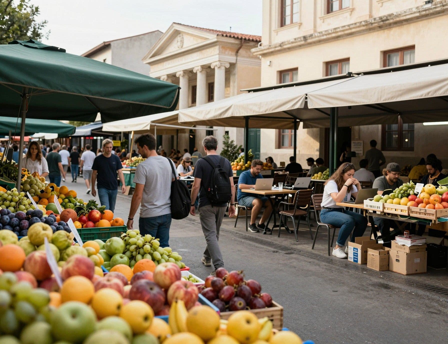 Content illustration 1 for Greece: Where Neighbourhood Rhythm Beats Sea-View Hype