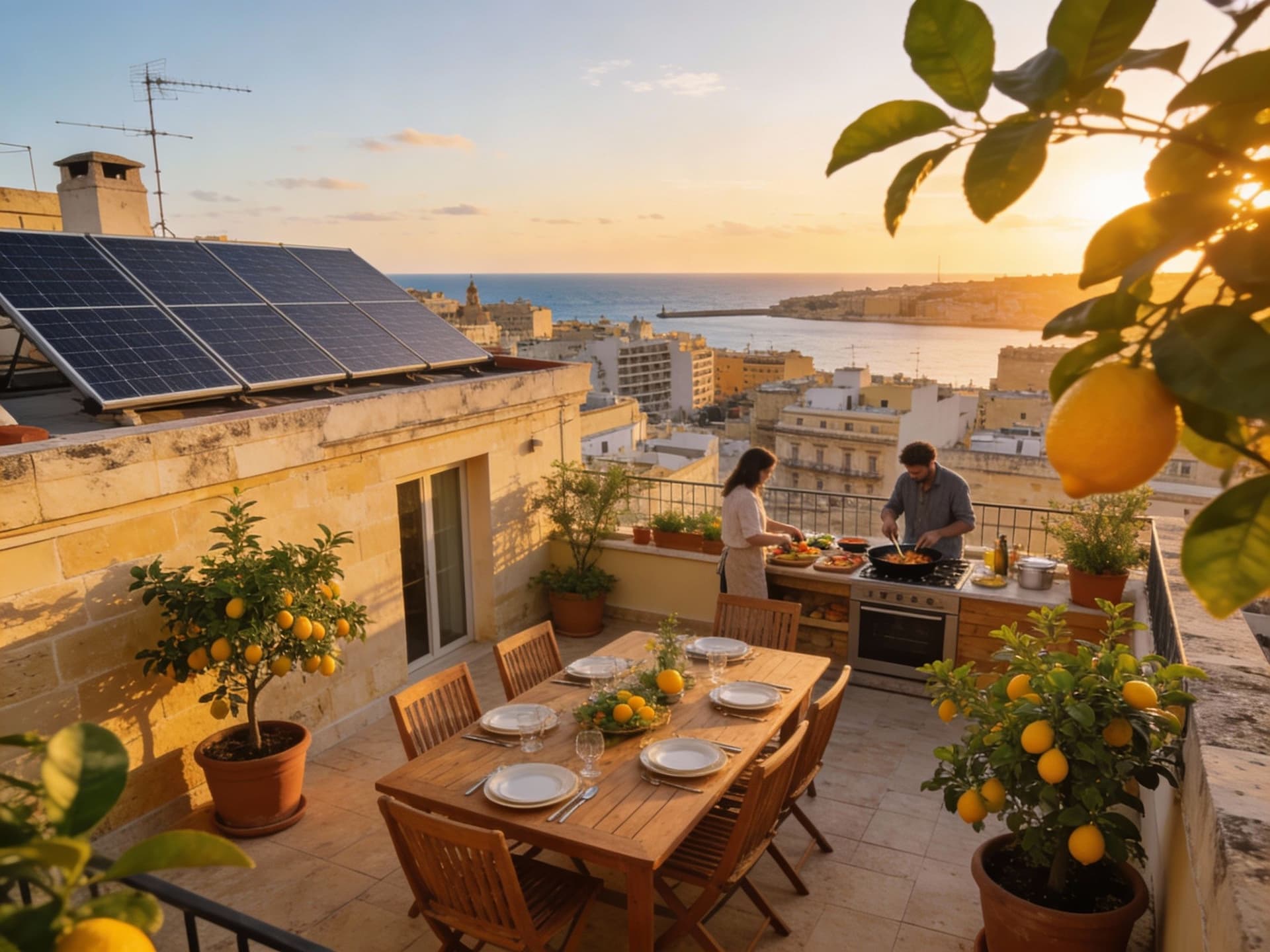 Content illustration 2 for Malta: Solar‑Ready Terraces, Tight Market — Lifestyle First